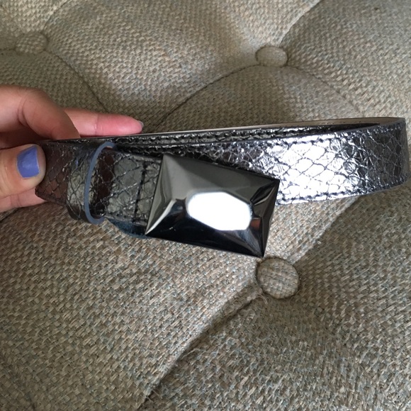 Banana Republic silver belt