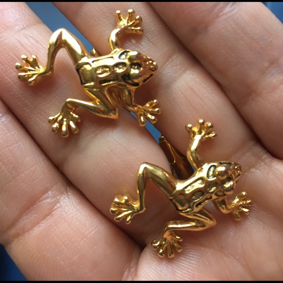 Frog Cuff Links - image 2