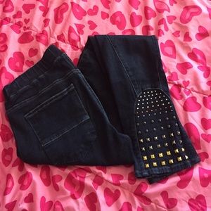 7 for all mankind  jeweled leggings