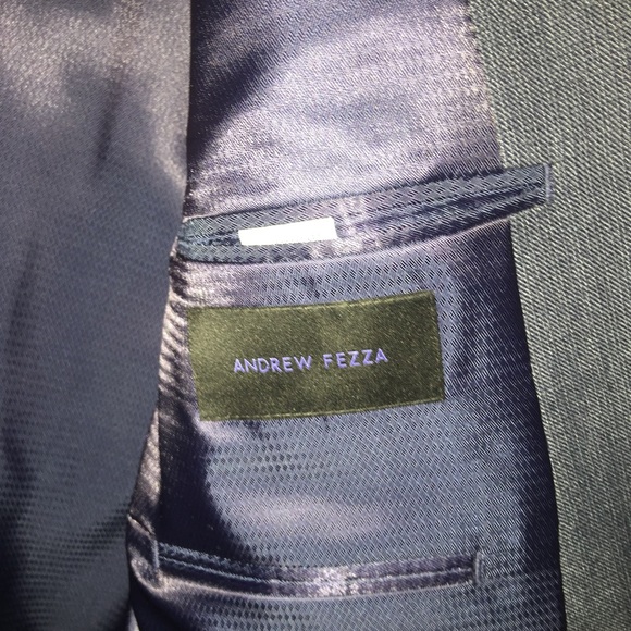 Andrew Fezza Men's two button Blazer. New.