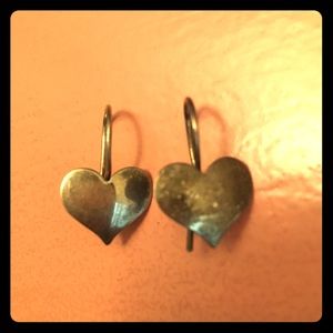 Sterling Silver Heart Earrings