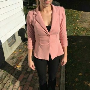 FASHION DOUBLE BUTTON BLAZER