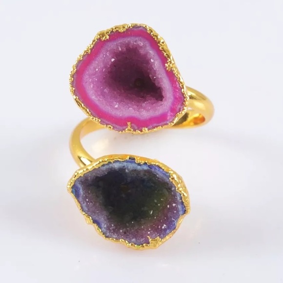 Druzy Cave Ring