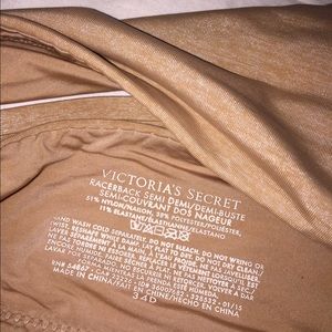 Nude VS Racerback Semi Demi