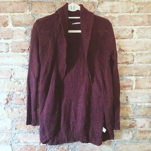 Maroon long sweater