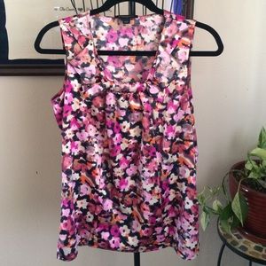 BR multi colored top never been worn