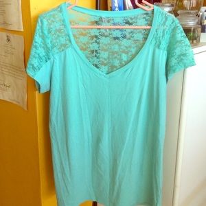 Pretty Turquiose Blouse🌸 !!