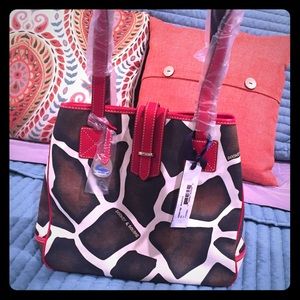 Cow print Dooney & Bourke purse NWT!