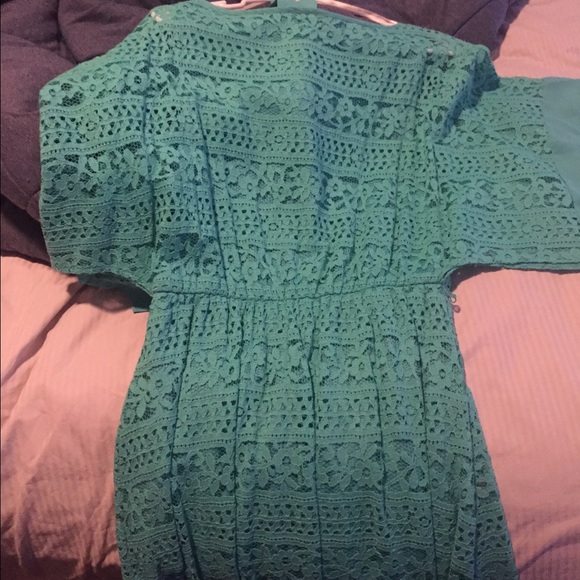 Baby blue tunic dress