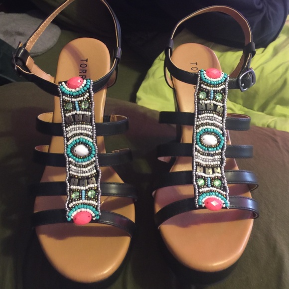 Brand new Black wedges
