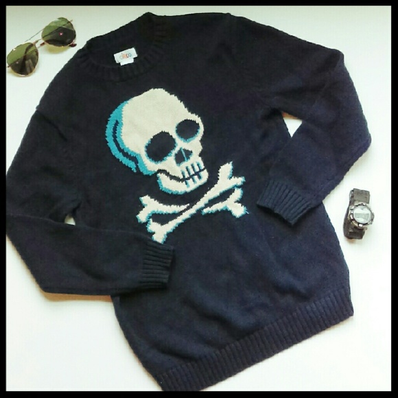 {Boys} Circo skull and crossbones sweater