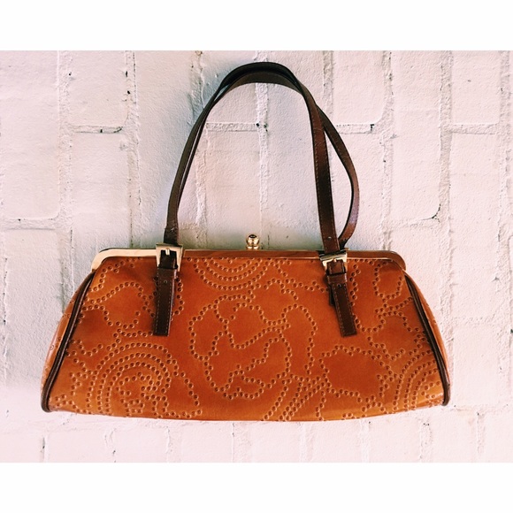 vintage| copper purse