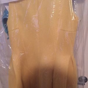 Yellow Calvin Klein Dress