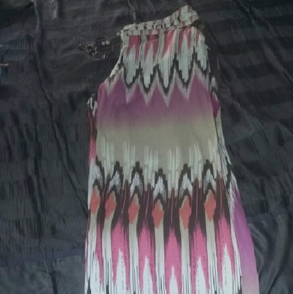 Colored bebe flowy pants