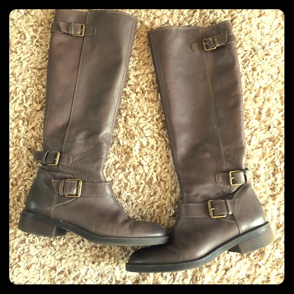 Women's Enzo Angiolini Flat Boots Size 8 1/2 M