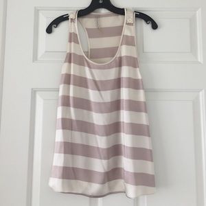 Seven for All Mankind silk racerback tank.