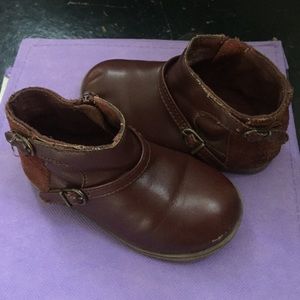 Zara baby brown booties