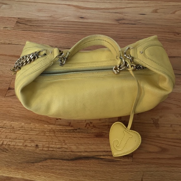 Juicy Couture yellow small purse