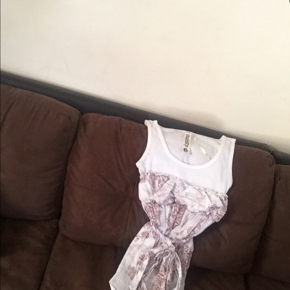 Tank top with waste tie - Picture 1 of 1