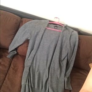 Wet seal sweater open front