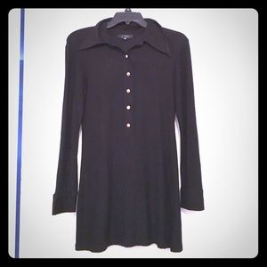 T-bags Los Angeles Black Lengthy Long-Sleeve Top