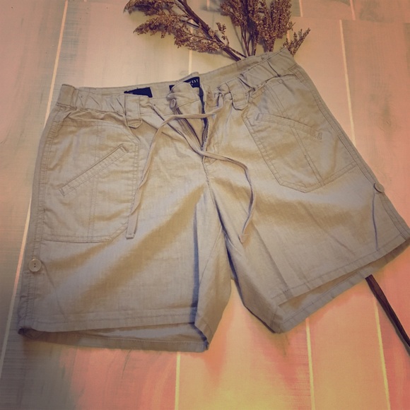 Cream shorts by Nine West Jeans!