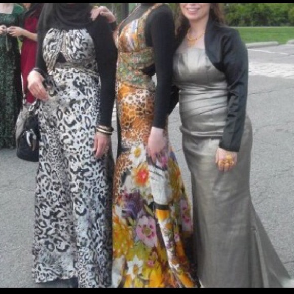 Terani floral prom dress