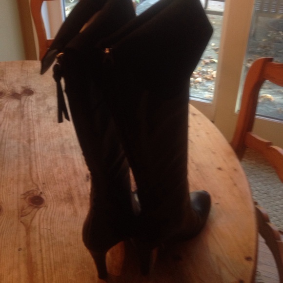 Ralph Lauren Leather Boots - Picture 2 of 3