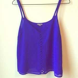 Dressy double strap tank