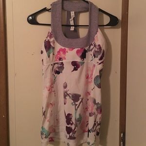 Lululemon Floral Racerback Size 6