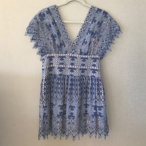 BCBG dress worn once, excellent condition!