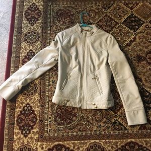 Faux leather jacket