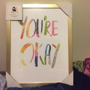 Oh Joy! Framed Art