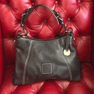 Dooney & Bourke black leather bag