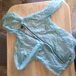 Tiffany Blue Lightweight small Nike Jacket