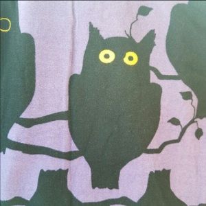 Lularoe OS Purple Owl Leggings