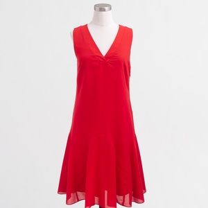 NWT jcrew red dress size 8