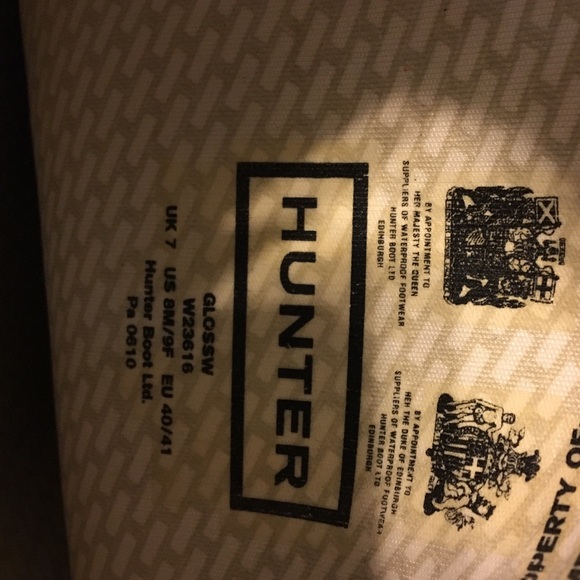 🎉SOLD🎉Hunter Pink Boots Tall Gloss😻 - Picture 4 of 4