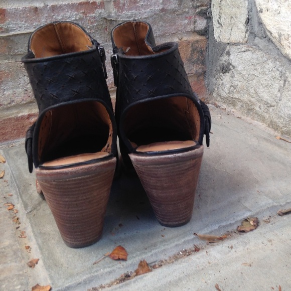 Free people dolce vita mule sling cutout boots 9 - Picture 3 of 4