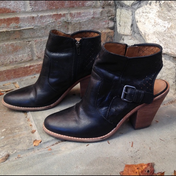 Free people dolce vita mule sling cutout boots 9 - Picture 4 of 4