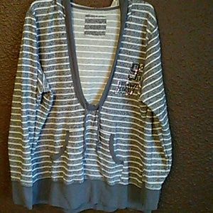 Hooded dress sweatshirt