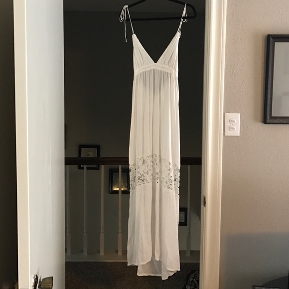 White Spaghetti Strap Sundress - Brand New!