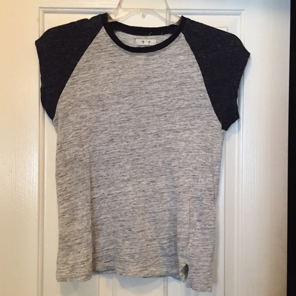 Madewell baseball cap sleeve tee