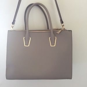 H&M Gray Grey Tote Shoulder Bag