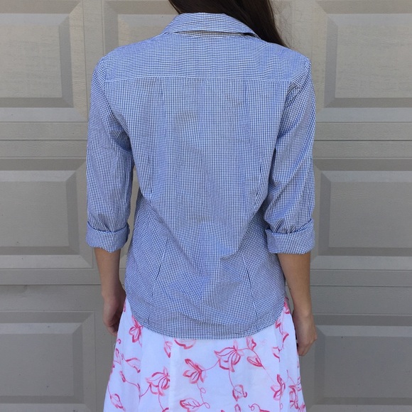 Gingham Button-up - Picture 3 of 3