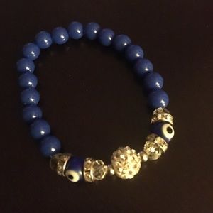 Blue bracelet