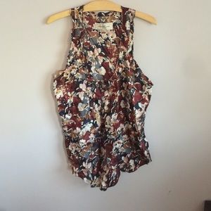 Floral Abercrombie tank