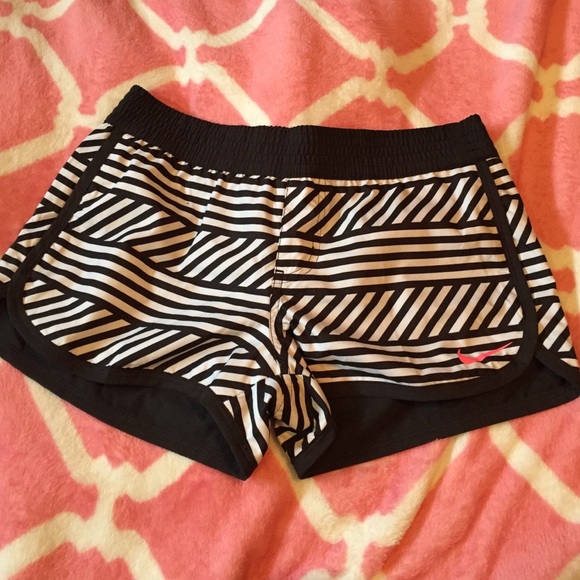 Striped board shorts by Nike