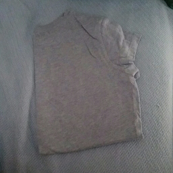 Lavender cap sleeve shirt