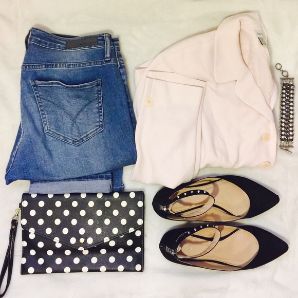 Ann Taylor Blush Colored Blazer